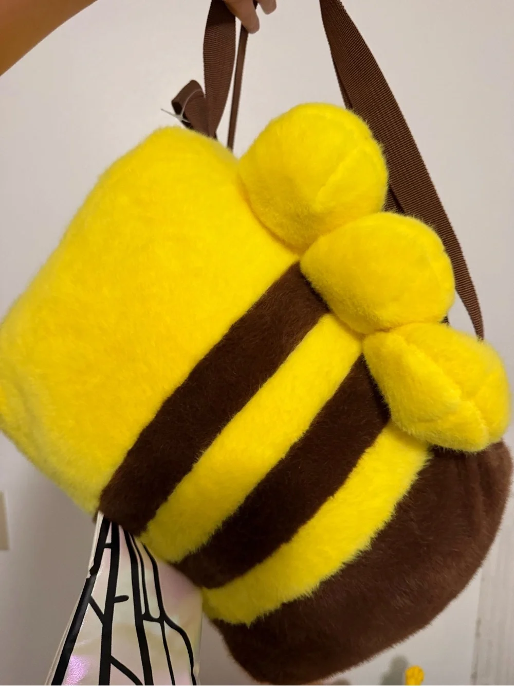 Minecraft Bee Backpack Plushy